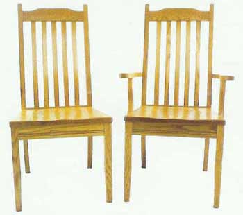 Amish Made Mission Michian Chair