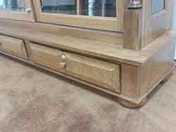 Full Extension Dovetailed Drawers In Lower Gun Cabinet