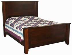 Amish Made Ashton Heavy Headboard and Footboard 
